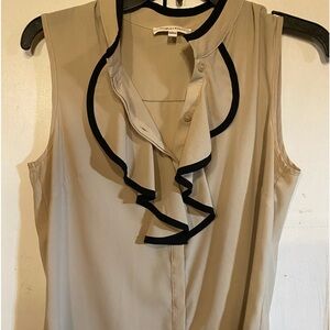 Calvin Klein ruffled top